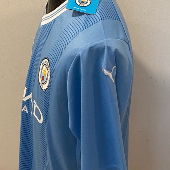 England Inglaterra Manchester City Erling Haaland Jersey # 9 , Unisex - Picture 8 of 9